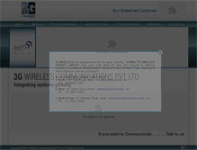 Tablet Screenshot of 3gwirelessindia.com